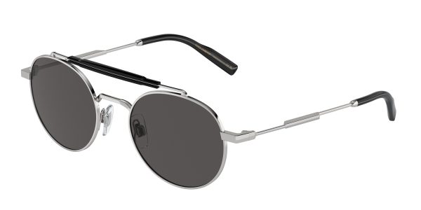 DOLCE & GABBANA DG2295 Round Sunglasses on Sale - Image 3