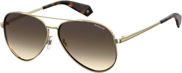Polaroid Core Polaroid 6069 S X Aviator Sunglasses For Woman For Sale - Image 3
