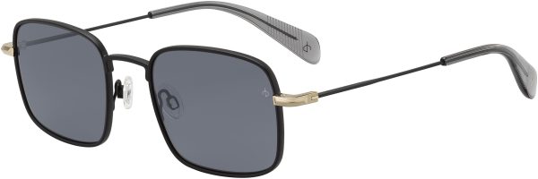 Rag & Bone Rag & Bone 5023 S Rectangular Sunglasses For Man For Sale - Image 2