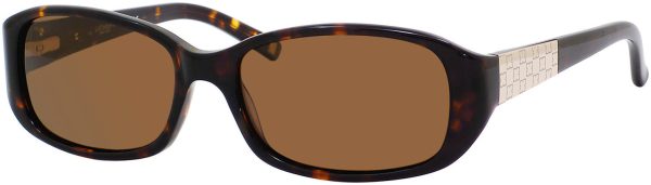 Liz Claiborne 542 S Rectangular Shallow Sunglasses For Woman For Discount