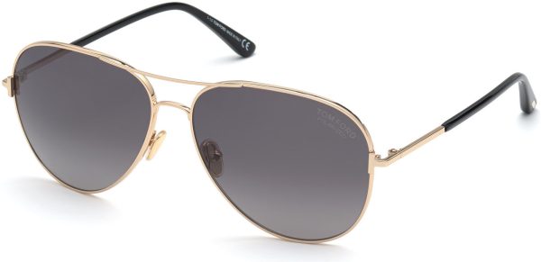 Tom Ford FT0823 Clark Pilot Sunglasses For Unisex Hot on Sale