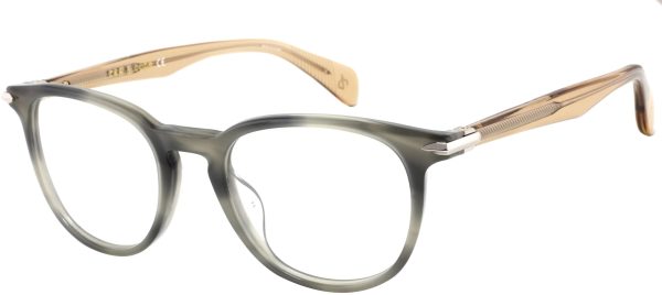Rag & Bone Rag & Bone 7028 G Tea Cup Eyeglasses For Man on Sale