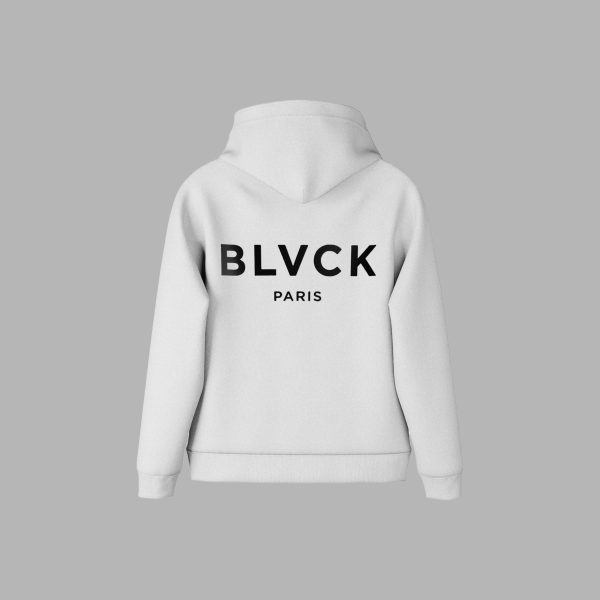 Blvck Hoodie  White  Online Hot Sale - Image 2