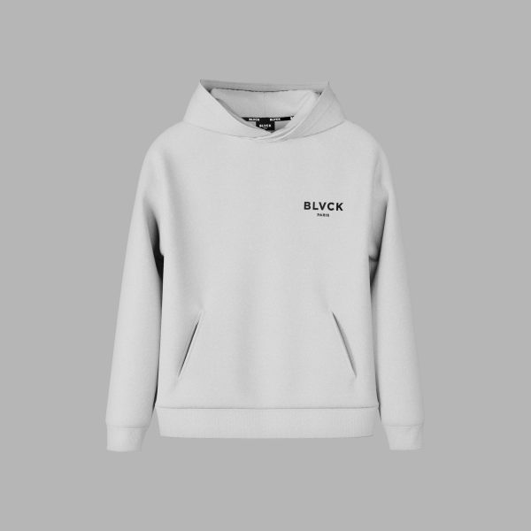 Blvck Hoodie  White  Online Hot Sale